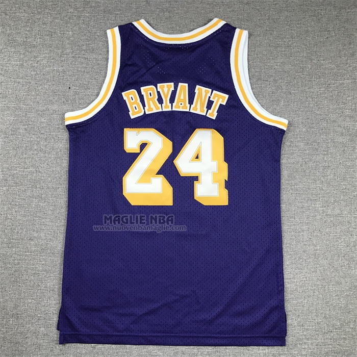 Maglia
 Kobe Bryant NO 24 Bambino
 Los Angeles Lakers Mitchell & Ness 2007-08 Viola
